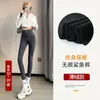 Calça Tubarão de Lã de Cordeiro para Barbie Quente de Inverno com Forro de Fleece Espessada de Cintura Alta Controle de Barriga Leggings de Yoga para Mulheres