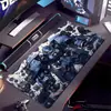 Mouse Pad Grande de Mecha Gundam com Sensação de Tecnologia para E-Sports, Estudo, Jogos e Uso em Dormitório, Tapete Antiderrapante e Espessado para Mesa de Computador