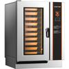 Forno de Vapor e Assar Totalmente Automático Universal Chineng Máquina Multifuncional de Cozimento a Vapor e Assado para Peixes e Carnes de Pato Forno Inteligente para Grandes Hotéis