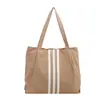 Bolso tote de lona retro, casual y espacioso para mujer, nuevo estilo 2026, bolso de hombro moderno, ligero y a la moda, adecuado para ir al trabajo