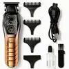 Novo cortador de cabelo elétrico transfronteiriço para salões de beleza, cortador elétrico com display digital para estilização, ferramenta de corte de cabelo, aparador de cabelo elétrico para barbearias