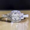 Cao Shi Europa y Estados Unidos nuevo recomendado clásico anillo de boda de circonita micro-incrustada para mujer deseo explosión joyería de mano al por mayor