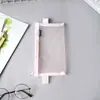 Bojin 9422 Bolsa de Malha de Nylon, Bolsa Grande para Material Escolar de Exame, Bolsa para Documentos, Estojo Transparente de Malha