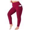Pantalones de Yoga de Talla Grande Transfronterizos para Mujer Fitness Cintura Alta Abdominal Levantamiento de Cadera Europeos y Americanos de Alta Elasticidad Deportivos Ajustados Talla Grande Pantalones de Yoga