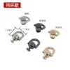 Chupete Cabeza de Monje Uña con Anillo y Bolsa para Anillos Tornillo Accesorios Bolsa de Modificación Hebilla de Anillo Accesorios de Anillo Hebilla Colgante Extraíble