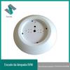 Acessórios de iluminação, estrutura de lâmpada de disco voador, placa superior, podem ser personalizados de acordo com desenhos, peças estampadas, processamento de hardware giratório