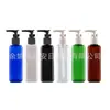 Frasco Pump com Clipe 100ml Frasco Quadrado Preto Tamanho Viagem Frasco de Shampoo Frasco Refil para Gel de Banho Bomba de Pressão Frasco Quadrado de Pet