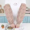 Fundas de Manga de Algodón de Bambú para el Trabajo, Sueltas y Largas, Duraderas, Resistentes a las Manchas, Mangas Protectoras Engrosadas para Uso en el Hogar y la Cocina, Fundas de Manga 100% Algodón