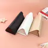 Estuche para Gafas al por Mayor del Fabricante Plegable Personalizado Caja de Almacenamiento de Gafas Triangulares Estuche Sencillo Portátil para Gafas Se Puede Imprimir Logo