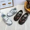Zapatos infantiles GAT retro de lunares 2026 modelo nuevo para niñas, versión coreana zapatos de entrenamiento Mary Jane, zapatos planos estilo ballet