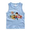 Camiseta regata sem costura infantil masculina verão nova undershirt infantil para meninos roupa externa camiseta infantil sem mangas atacado