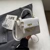 Bolso Texturizado Vintage 2026 Nuevo Bolso para Mujer Moda Tendencia Hombro Único Axila Bolso Kelly Bolso Cruzado Simple Elegante