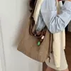 Bolso bandolera de gran capacidad para mujer, nuevo bolso tote de moda de verano 2026, bolso de hombro para la escuela y el trabajo, bolso tipo cubo