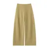Estilo Old Money Pantalones de Pierna Recta Sueltos Nuevos Otoño 2026 para Mujer Pantalones de Traje Casual de Pierna Recta Ropa para Mujeres Petites