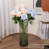 Rosa de simulación individual de tela de seda, arreglo floral para el hogar, boda, decoración de pared de rosas para el Día de San Valentín, flor de seda, flor artificial al por mayor