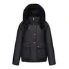 2026 Nova Moda de Inverno Versátil Jaqueta de Algodão Casual Quente Casual Elegante Feminino com Capuz Simples Casaco