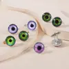 Gemelos de camisa con ojo de diamante redondo de AliExpress Amazon, nuevos gemelos de gema del tiempo para hombre.