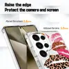 Funda de Teléfono Estilo Dulce-Cool Estampado de Leopardo Labios Rojos Más Vendida Estilo Americano Transfronteriza para Samsung 26+ Cubierta Protectora Acrílica Transparente Anti-Caídas