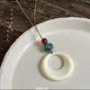 Nuevo Collar Colgante Largo Estilo Chino Cadena de Suéter con Perlas Estilo Étnico Retro Cadena de Suéter con Perlas Nicho de Alto Grado Temperamento Collar Venta al por Mayor