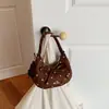 Diseño de nicho transfronterizo, bolso de mano pequeño retro, bolso cruzado para mujer, nueva tendencia de moda 2026, bolso de hombro casual para mujer