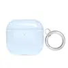 Adecuado para funda protectora AirPods Pro 3, funda transparente de doble capa tipo cubo de hielo para auriculares Apple de segunda generación, funda protectora AirPods