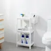 Bainabang Head Banheiro Suprimentos Acabamento Armazenamento Prateleira de Chão Cozinha Suprimentos Sala de Estar Diversos Prateleira de Armazenamento