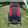 Silla de Pesca Estilo Europeo, Silla de Pesca para Exteriores, Asiento Plegable Reclinable, Silla de Pesca Portátil Multiusos para Todo Terreno Fabricante Reclinable