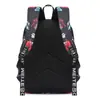 Mochila de Tela Oxford para Hombres y Mujeres, Tela Estampada, Mochila Casual de Moda, Mochila Escolar de Gran Capacidad para Estudiantes para Mujeres