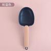 Cuchara Multifuncional para Arroz Cuchara de Plástico para Cocina Doméstica Cuchara para Granos con Clip Sellador Pala para Harina Cuchara Medidora