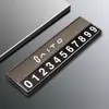 Adecuado para Wenjie M9M7M5 Coche Especial Placa de Matrícula de Estacionamiento Temporal Accesorios de Modificación para Teléfono Móvil Suministros para Coche