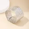 Pulsera de Apertura Fresca Natural de Alto Nivel de Nuevo Estilo Transfronteriza Flor Tamaño Ajustable Pulsera de Apertura para Mujer