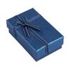 Caja de joyería nacarada con tapa cielo y tierra, caja de regalo 5*8, cartón para empaque de collar y anillo 7*9, caja de empaque para joyería