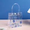 Bolsas de Mano de Plástico PVC Listas para Usar, Bolsas Transparentes de Tubo Suave Engrosadas para Empaque Navideño, Bolsas de Regalo, Personalizables