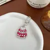 Colgante de Letrero de Acrílico de un Solo Lado para Navidad Llavero Encanto de Bolsa de Hello Kitty de Dibujos Animados Lindo Regalo Pequeño