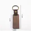 Chaveiro de Madeira Transfronteiriço Noz Madeira de Faia DIY Personalizado Mochila Carro Chaveiro Criativo Pingente Placa de Identificação de Cachorro