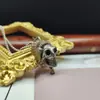 Plata de Ley s925 Nuevo Estilo Personalidad Calavera Colgante Industria Pesada Viejo Retro Indio Hombres y Mujeres Pareja Hip Hop Tendencia