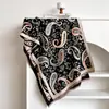 Nuevo Chal Estilo Étnico Otoño e Invierno para Mujer, Bufanda Chal Tipo Cachemira Imitación Paisley para Viaje, Chal Grueso Cálido para Mujer