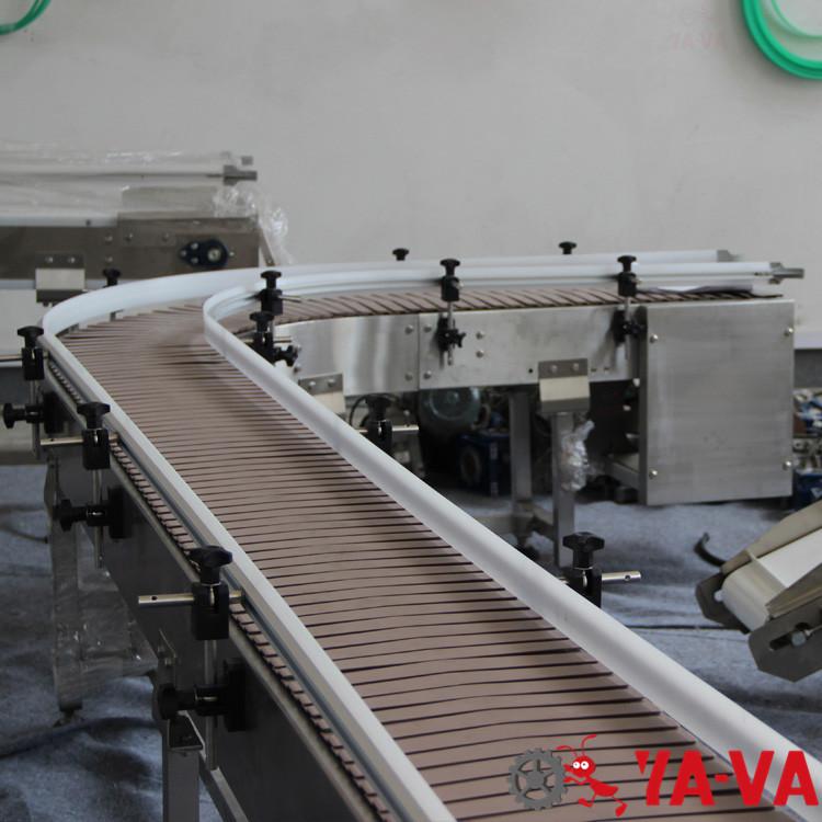 转弯链板输送机 2