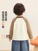 Kaka Panda Camada Base Plush Infantil Meninas Manga Longa Camiseta Roupas de Inverno Meninos Camada Base de Inverno Bebê Top