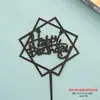 Te deseamos longevidad, salud y longevidad, Insignias de Acrílico Engrosado para Pasteles, Insignias para Postres de Repostería