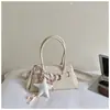 Bolsa Casual Feminina Nova Estilo Coreano Outono 2026, Bolsa de Ombro Simples na Moda para Trabalho e Deslocamento, Bolsa Transversal