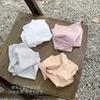 Ropa interior sin costuras de seda de hielo de látex de Nana, calzones de algodón antibacterianos y transpirables de talle medio para mujer