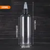Botella con Punta de Gel 50ml 100ml Plástico PET Botella de Pigmento para Champú Loción de Abeja Botella con Gotero de Apriete