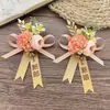 Ramilletes de boda con temática de bosque, un juego completo para los novios, incluyendo ramilletes para los padres, padrinos de boda y damas de honor, así como ramilletes de muñeca.