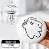 Tendência do TikTokDesign de Linha FofaBacia de CerâmicaPiaRalo de PiaTampa de RaloRalo de Chão Antiodor