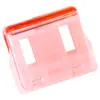 Clips de Empuje de Colores Caramelo, Clips de Empuje Transparentes de Colores, Clips para Guardar Papel de Prueba, Clips Pequeños para Fijar Documentos, Clips para Papel