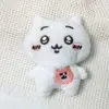 Pelúcia de Urso Japonês Fofo Autodepreciativo Boneca Hachi Jiyi Usaki Broche Acessórios Decorativos DIY Boneca de Corpo Inteiro