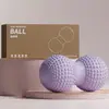 Bola de Massagem para Fascite Plantar e Arco do Pé Tpe Bola de Amendoim Relaxamento Muscular Bola de Ouriço Relaxamento Profundo dos Ombros e Pescoço Yoga