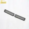 Adecuado para Geely 25 Modelos Galaxy M9 Salida de Aire Superior del Pilar Frontal Cubierta de Altavoz a Prueba de Polvo Embellecedor Accesorios Modificados para Automóviles