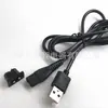 Par USB de oito caracteres para barbear, cabo de carregamento para instrumento de beleza, cabo de alimentação com sufixo de 1,8 m